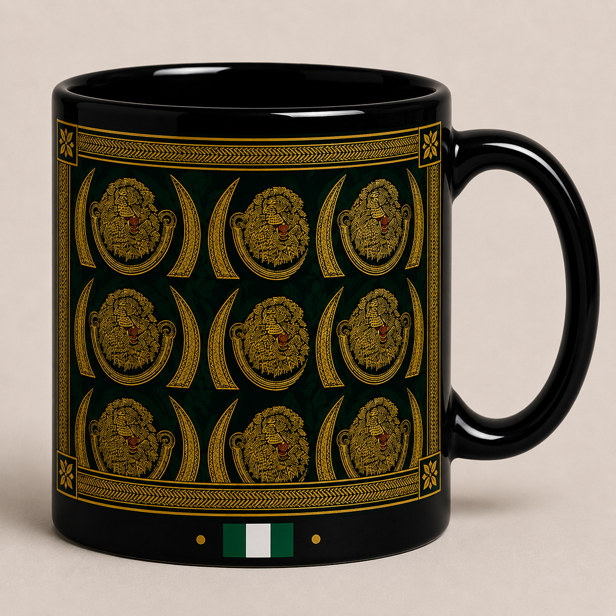 Mug motif Afro
