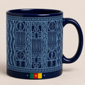Mug Ndop du Cameroun – Bleu