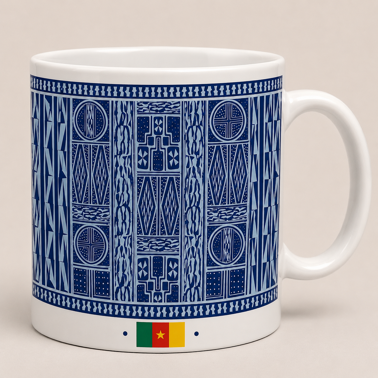 Mug Ndop du Cameroun – Blanc